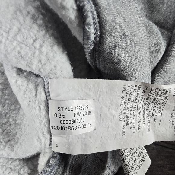 Under Armour Women's Rival Fleece Crewneck Oversized Sweatshirt Sz M Gray - Picture 5 of 9